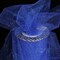 The Ribbon People Sapphire Blue Contemporary Tulle Craft Ribbon 6" x 110 Yards